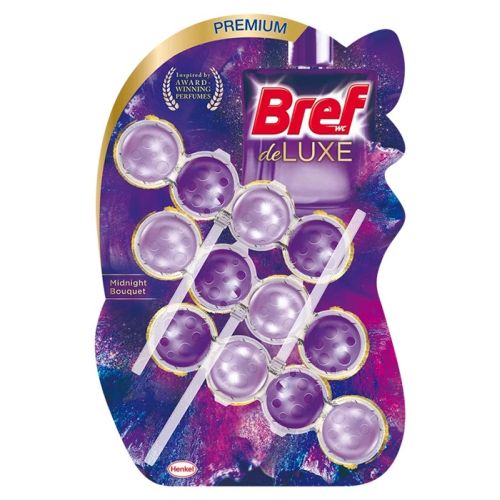 Bref De Luxe 3x50g Magnolia kuličky | Čistící, dezinf.prostř., dezodoranty - Přípravky na WC - Závěsy na WC a pissoárové kostky Bref De Luxe 3x50g Magnolia kuličky | Čistící, dezinf.prostř., dezodoranty - Přípravky na WC - Závěsy na WC a pissoárové kostky